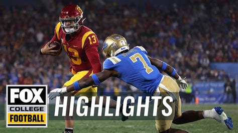 No Usc Vs No Ucla Highlights Cfb On Fox Youtube