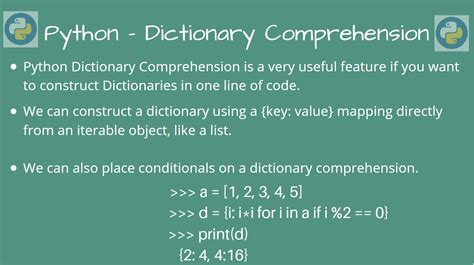 Understanding Python Dictionary Comprehension - AskPython