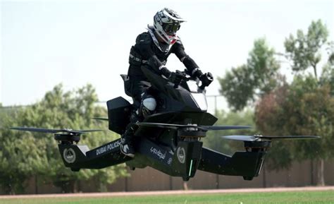 Dubai Police S Flying Motorbike In A Video