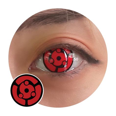 Madara Uchiha Mangekyou Sharingan Contact Lenses