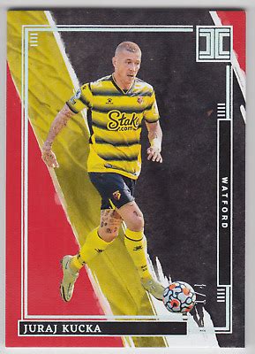 2021 22 PANINI IMPECCABLE PREMIER LEAGUE JURAJ KUCKA 4 RUBY SILVER