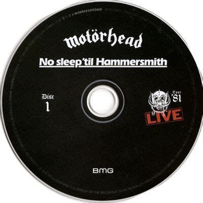 No sleep til hammersmith 2cd mediabook by Motörhead CD x 2 with