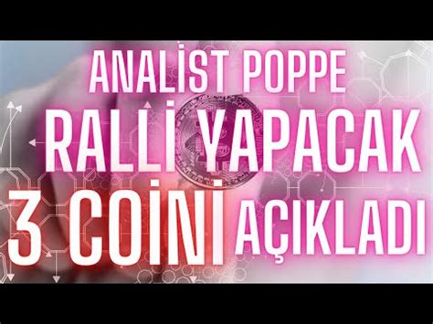 Analist Bu 3 Altcoinde Ralli Bekliyor İçinde 100 yapacak coinde