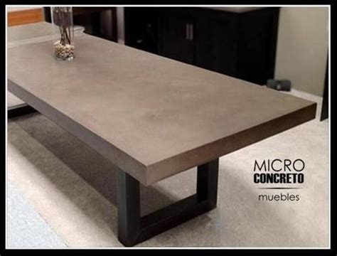 Mesa De Comedor Microcemento Cemento Alisado 1 60 X 0 90 M 7 500