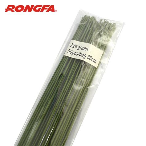 Flower Arrangement Kit 18g Green Crafting Floral Stem Wire 40cm Paper