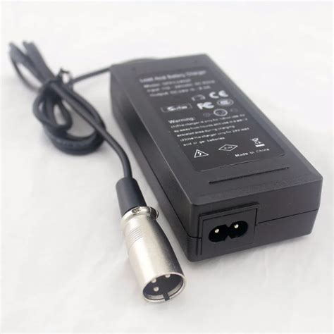 Electric power wheelchair battery charger 24V 2A for lead acid battery ...