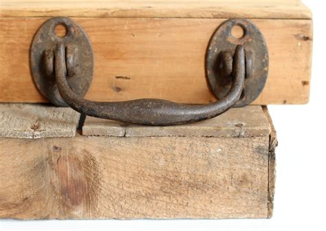 Antique Trunk Or Chest Pull Handle Restoration Hardware