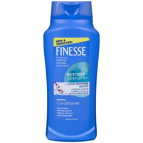 Finesse Restore Strengthen Shine Enhancing Daily Conditioner With Soy