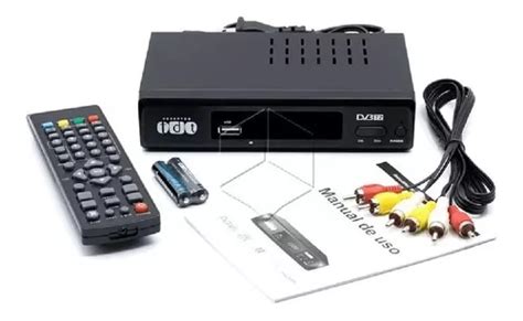 Tdt Decodificador Para Tv Receptor Televisor Codificador Cuotas Sin