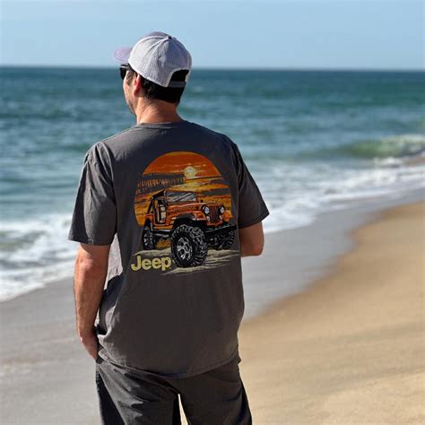 Jeep Renegade Beach T Shirt Jedco