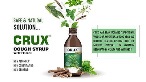 Crux Cough Syrup With Tulsi Ban Labs Pvt Ltd