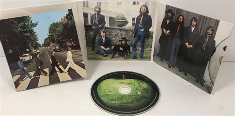 Vintage The Beatles Abbey Road Remastered Enhanced Digipak CD With Mini