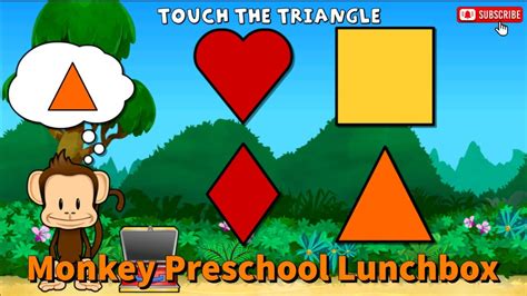 Learn With Monkey Preschool Lunchbox Colors Matching Counting