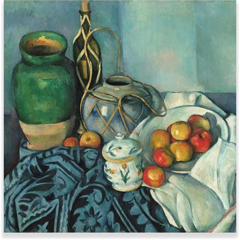 Paul Cezanne Arte De Pared Naturaleza Muerta Con Manzanas Famosas