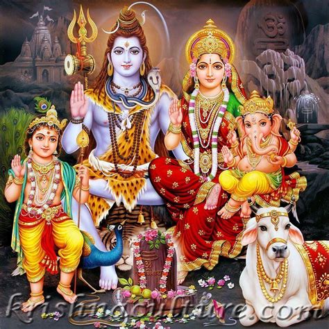 Lord Shiva Family Wallpapers - Top Free Lord Shiva Family Backgrounds - WallpaperAccess