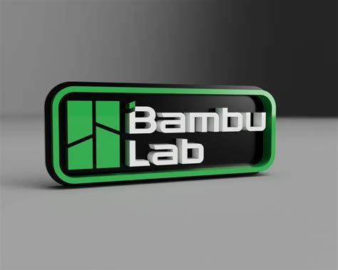 Bambu Lab Logo 3d Rounded Corner Rectangle By 3dacores Makerworld