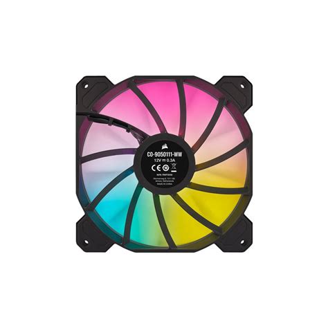 Corsair Sp Series Sp Rgb Elite Mm Rgb Led Fan With Airguide