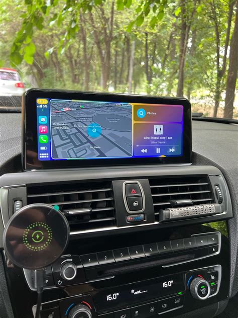 Navigatie Android BMW F20 F21 Seria 1 Carplay Waze YouTube GPS