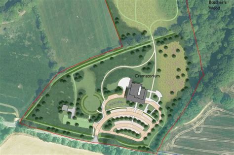 Plans For Crematorium Burial Site And Parking For 100 Cars In Turners