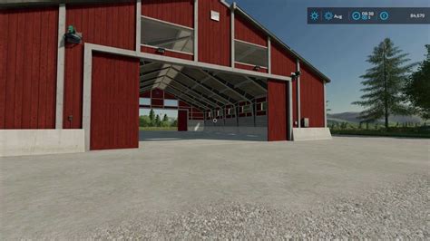 Placeable Large Sheds v1.0 | FS22 Mod Download