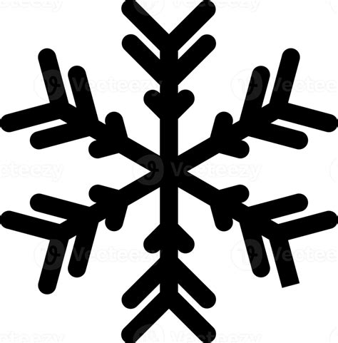 snowflake illustration on transparent background 10789678 PNG