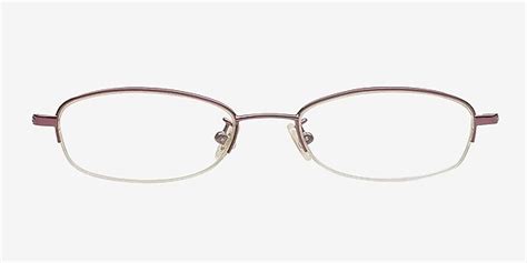 8253 Oval Purple Glasses For Women Eyebuydirect