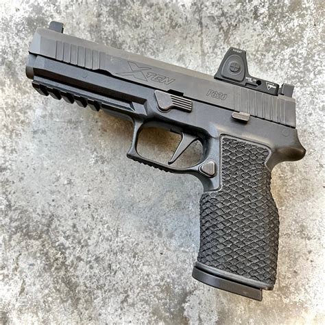 Duty Series Sig Sauer X Ten Mm With Grip Reduction Razorback And