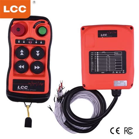 Q404 Industrial Wireless Double Speed Conveyor Belt Crane Remote