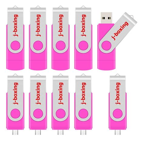 Bulk Pink Gb Otg Usb Flash Drive Swivel Thumb Drives Memory Stick