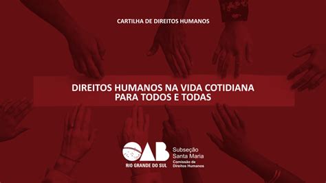 PDF CARTILHA DE DIREITOS HUMANOS Direitos Humanos Para Todos E Todas