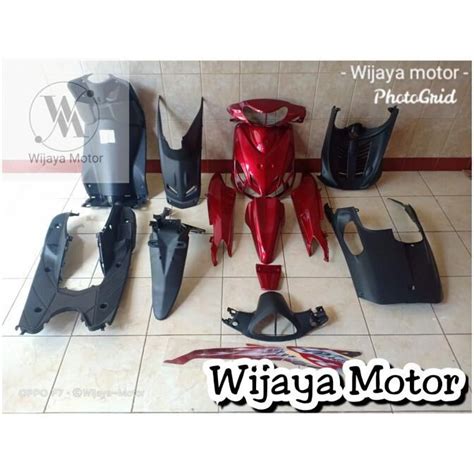 Jual Cover Body Halus Kasar Yamaha Mio Smile Tahun