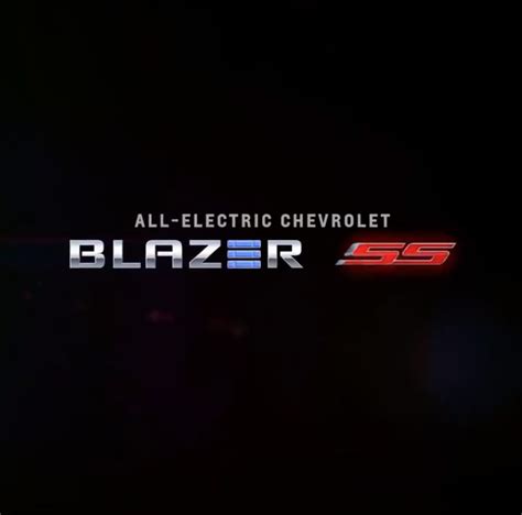 Chevrolet Teases Electric Blazer SS Coming in Spring 2023 - TeslaNorth.com