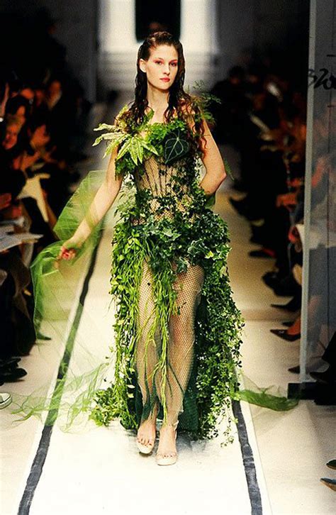 Green Inspiration A Vegetal Dress By Patrick Blanc