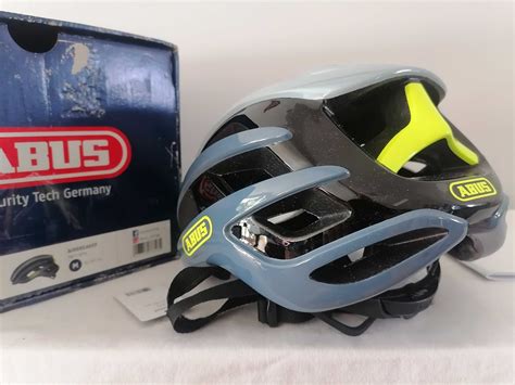 Kask Rowerowy Szosowy Abus Airbreaker Light Grey M Cm Turka Olx Pl