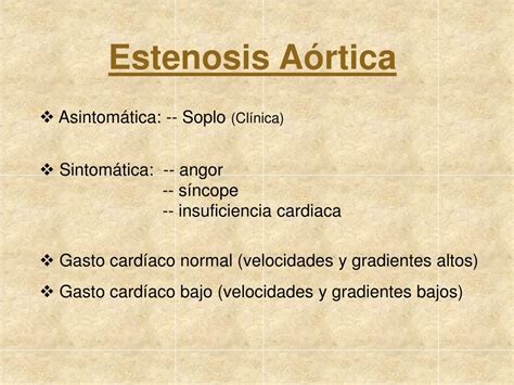 Ppt Estenosis Aórtica Powerpoint Presentation Free Download Id862715