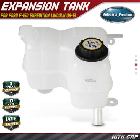 Front Coolant Reservoir Overflow Tank With Cap For Ford F