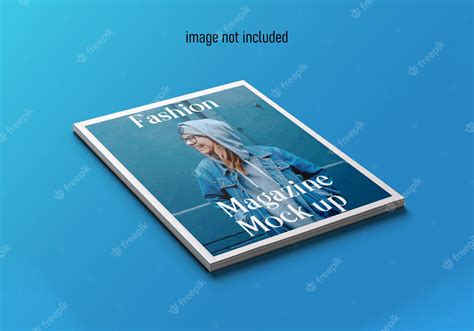 Premium PSD | Magazine cover mockup