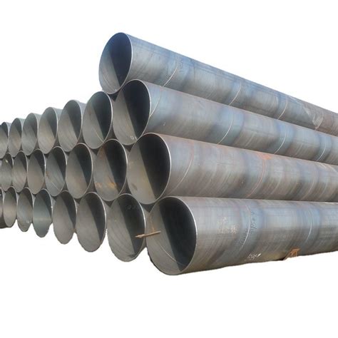 ASTM A252 Construction Hydraulic Carbon Spiral Steel Pipe API 5L X52