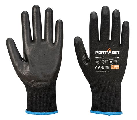 Portwest Lr15 Pu Touchscreen Glove Pk12 Greener Workwear