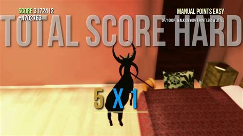 How To Get A Big Score In Goat Simulator Read Description Youtube