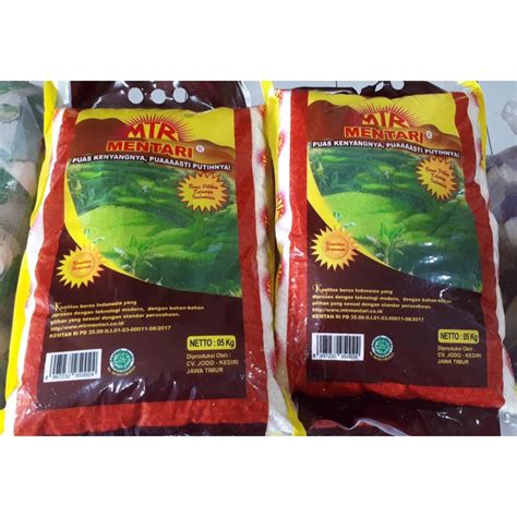jual mentari beras kg shopee indonesia