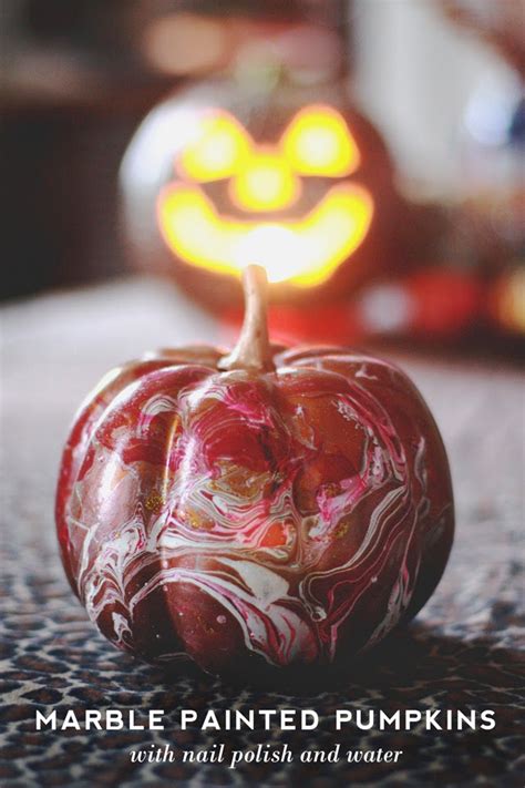 Marbleized Pumpkins Aunt Peaches