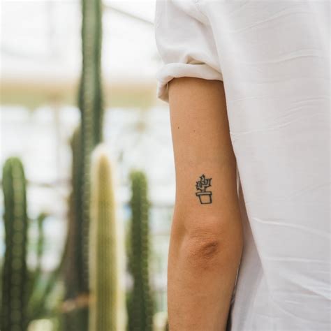 Share More Than Simple Cactus Tattoos Super Hot In Cdgdbentre