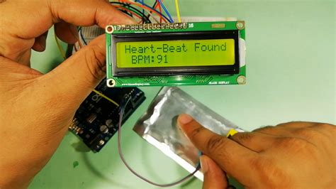 Heart Rate Measurement From Fingertip Using Arduino