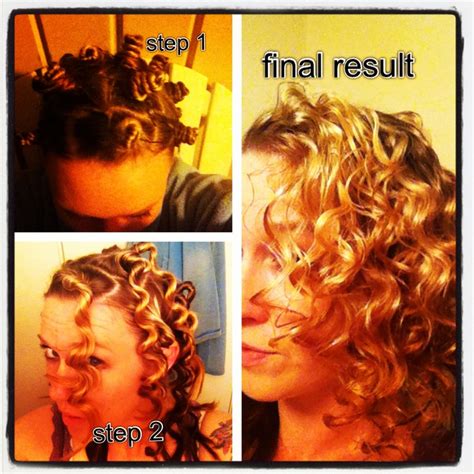 Curly Hair Without A Curling Iron The Tighter You Twist The More Curly