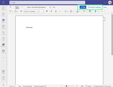 Hvordan Dele Dokumenter I Teams UNIC Nettverk AS