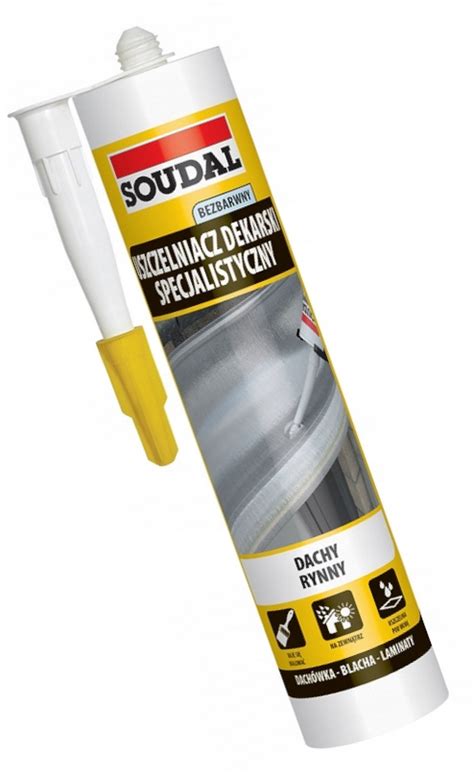 Soudal Specjalist Uszczelniacz Dekarski Bezbarwny 137551 Cena