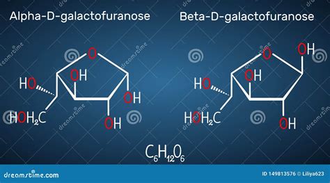 Galactose Ring Structure