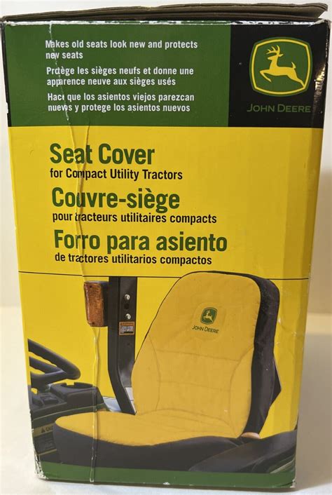 John Deere 18 Compact Utility Tractor Seat Cover Large LP95233