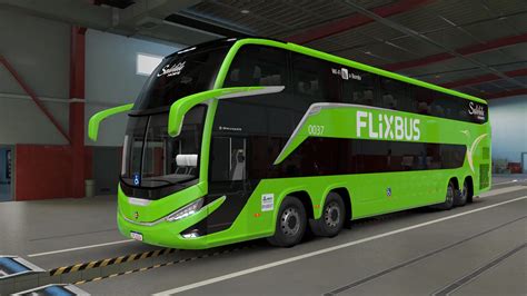 FlixBus Satélite Norte PARADISO G8 1800 DD MODSHOP Araras Studio